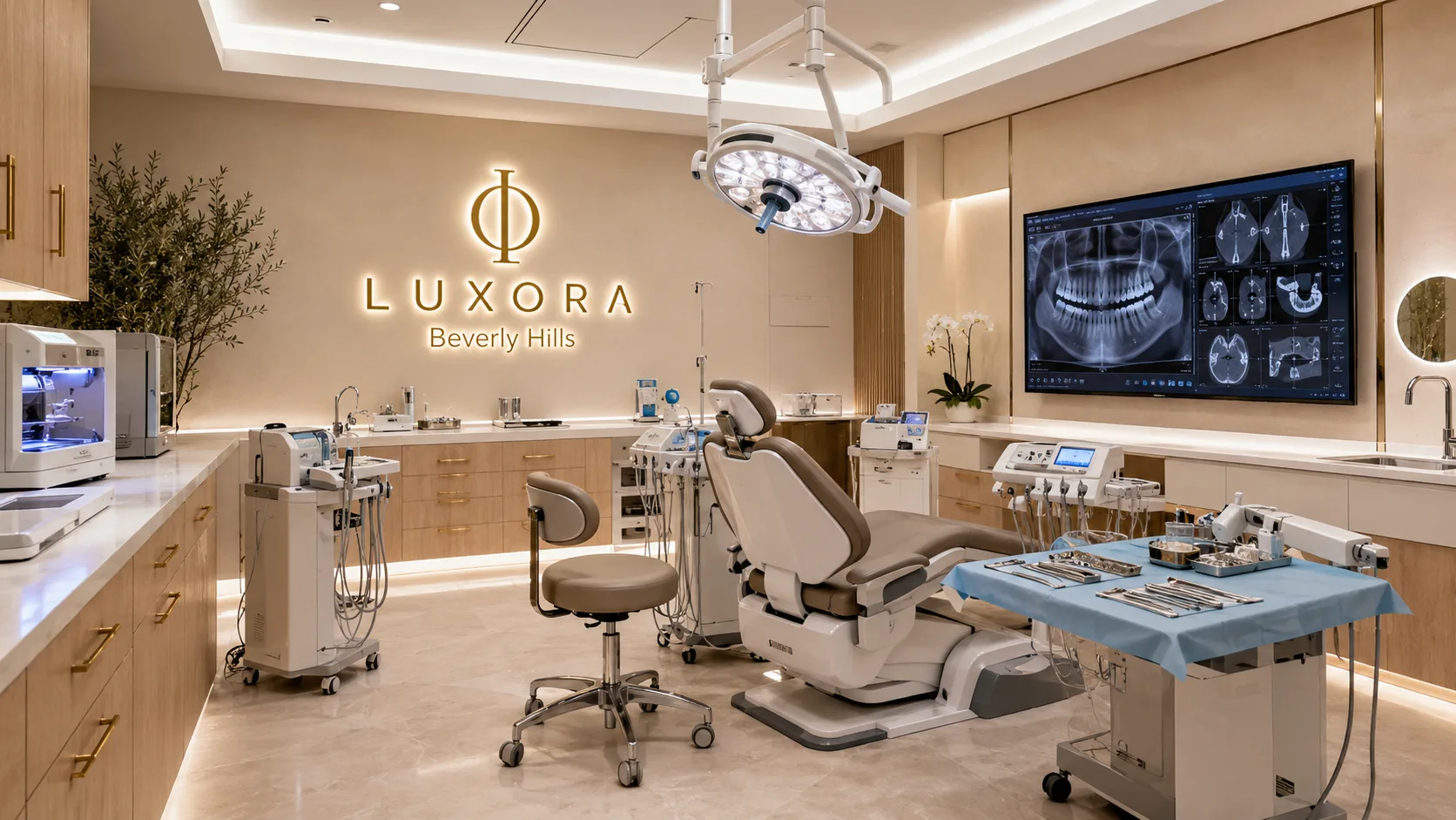 Luxora Beverly Hills dental treatment suite